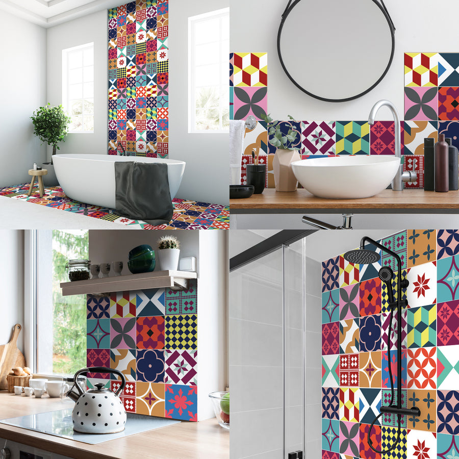 Carreaux adhésifs Vinyl Way : Alison