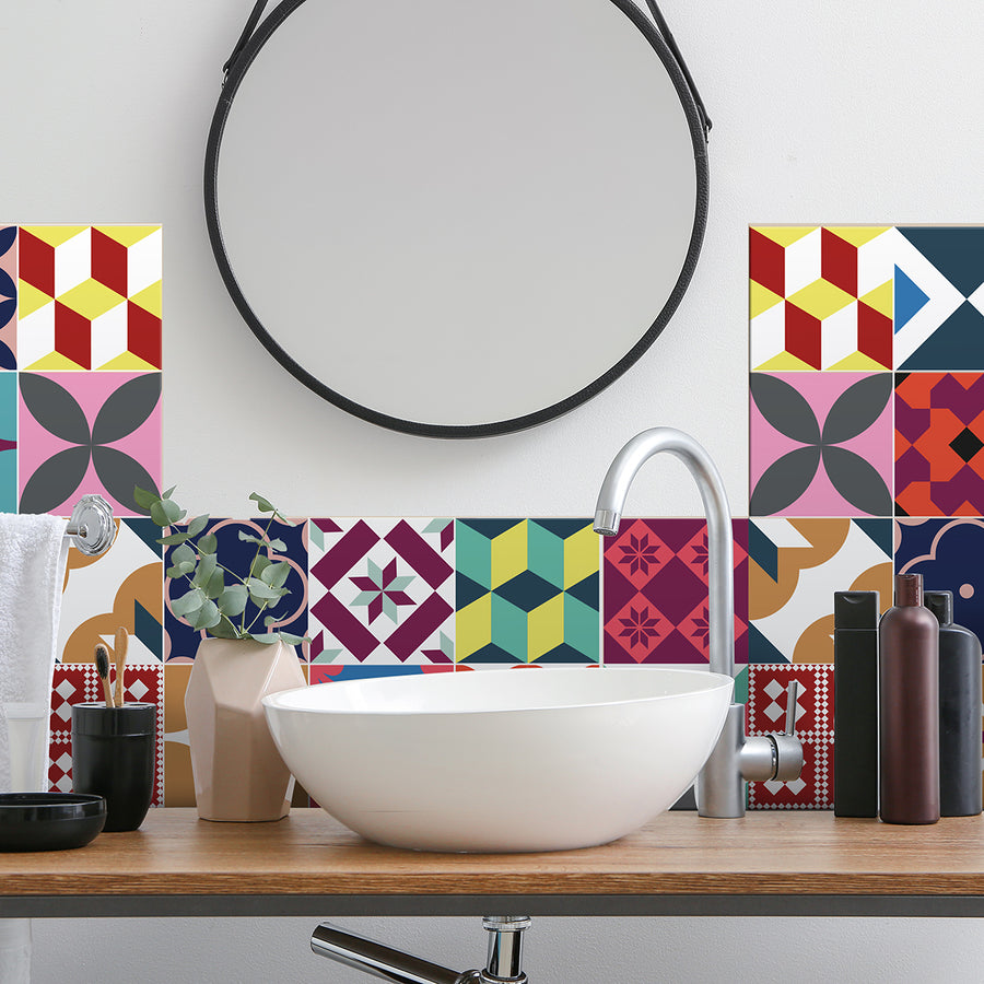 Carreaux adhésifs Vinyl Way : Alison