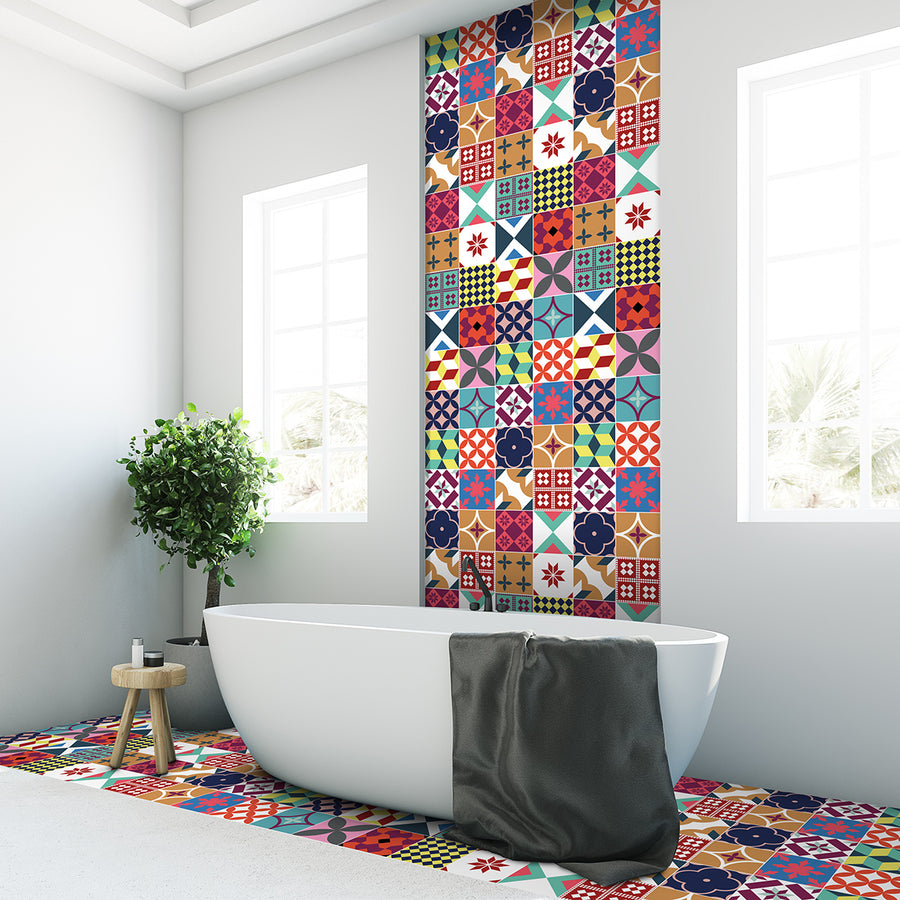 Carreaux adhésifs Vinyl Way : Alison