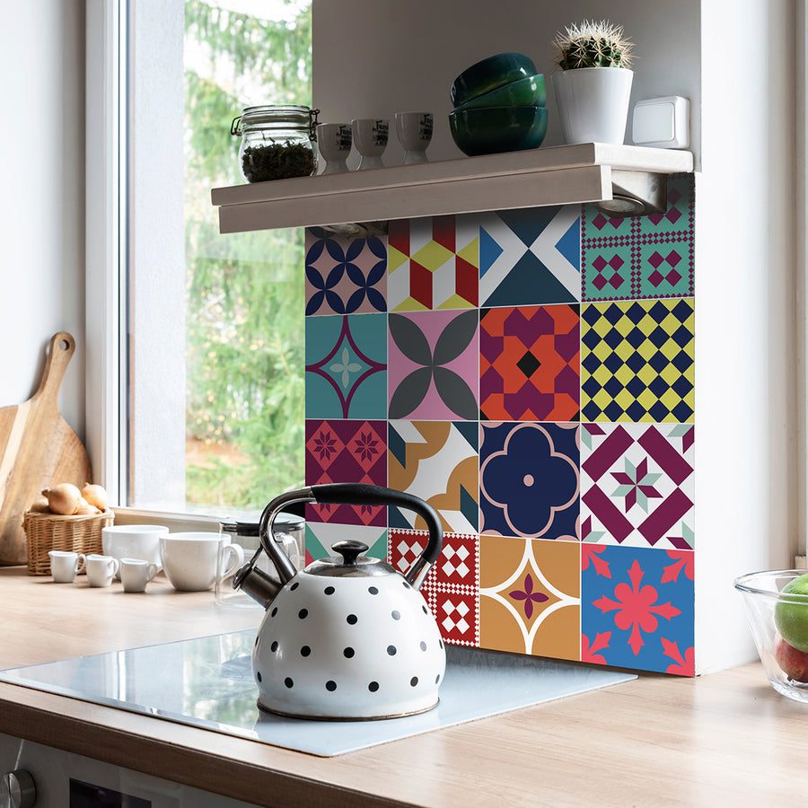 Carreaux adhésifs Vinyl Way : Alison