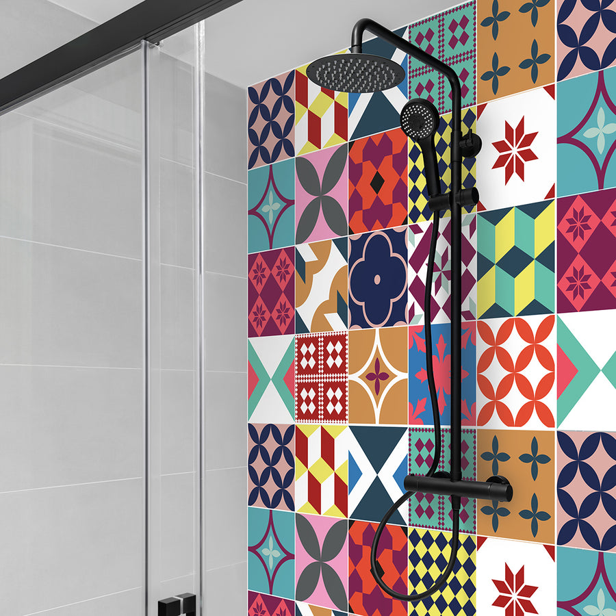 Carreaux adhésifs Vinyl Way : Alison