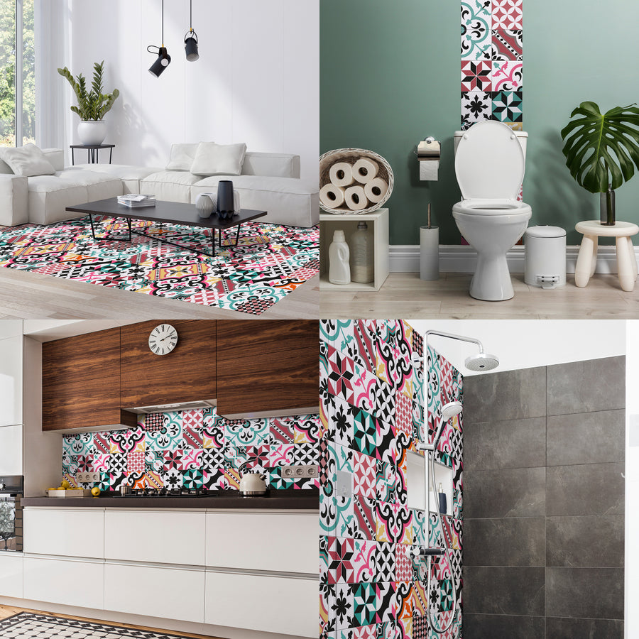 Carreaux adhésifs Vinyl Way : Gemma