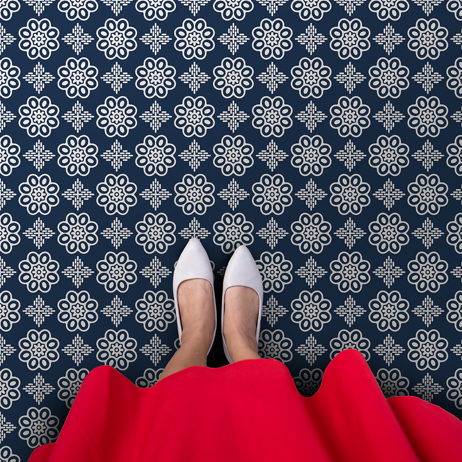 Piastrelle adesive Vinyl Way : Lya