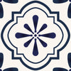 Vinyl Way - Carreau adhésif Léa - Collection Carreaux de ciment bleu