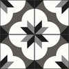 Vinyl Way - Carreau adhésif Giselle - Collection Carreaux de ciment - 10x10