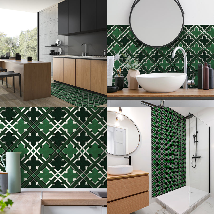 Carreaux adhésifs Vinyl Way : Inaya