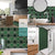Carreau adhésif Vinyl Way : 8 carreaux adhésifs 20x20cm Inaya / Carreaux marocains / vert / pour douche, murs, sol, cuisine, salle de bain… - n°1