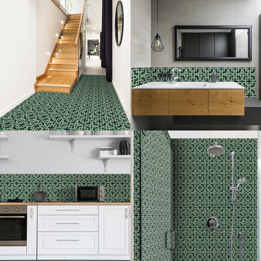 Piastrelle adesive Vinyl Way : Amira