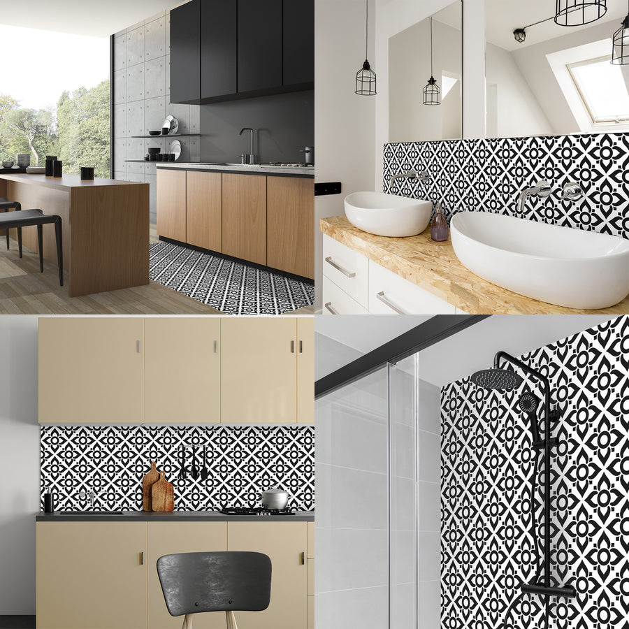 Carreaux adhésifs Vinyl Way : Rina