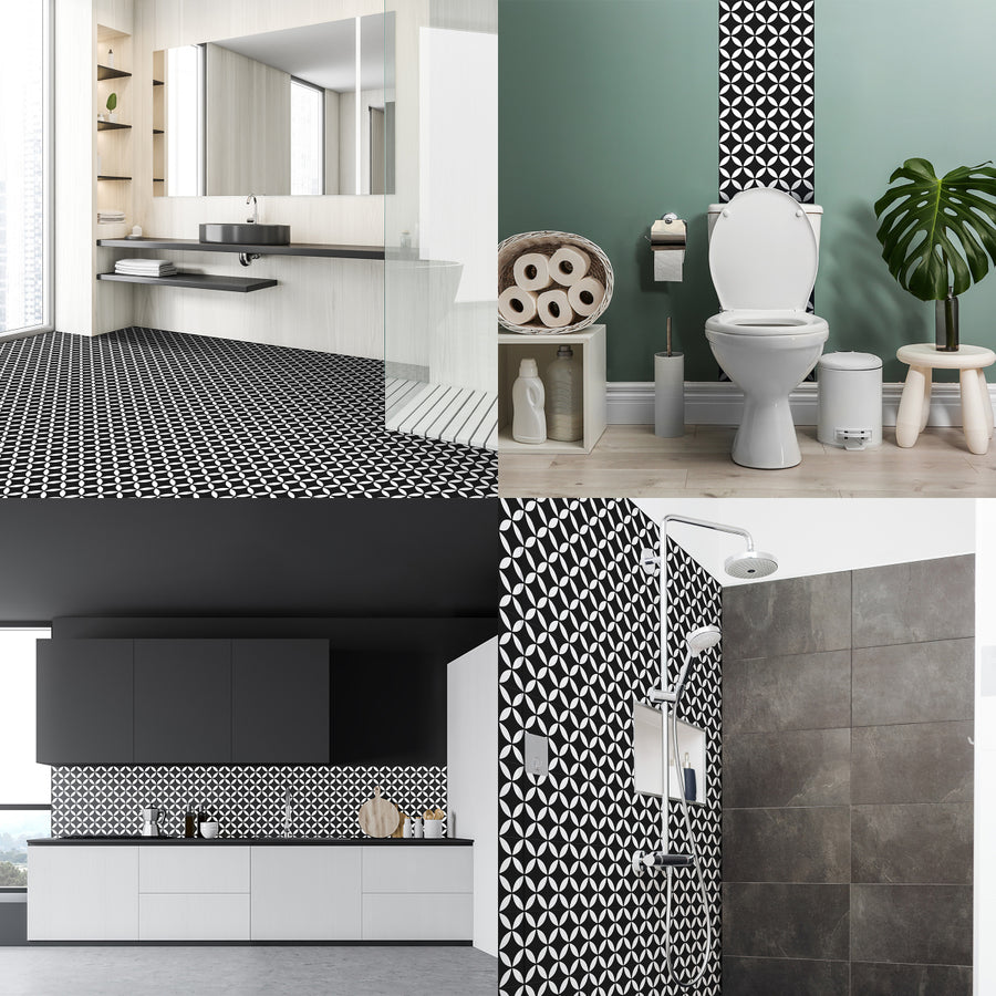 Piastrelle adesive Vinyl Way : Palma