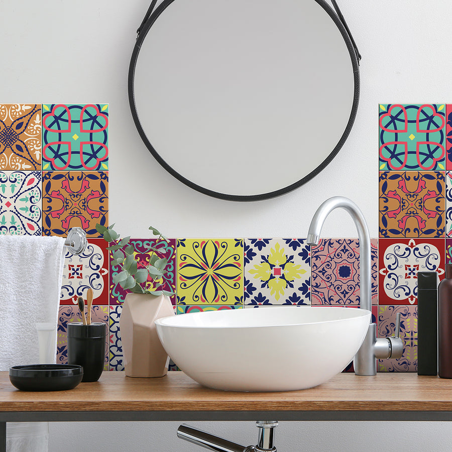 Carreaux adhésifs Vinyl Way : Violette