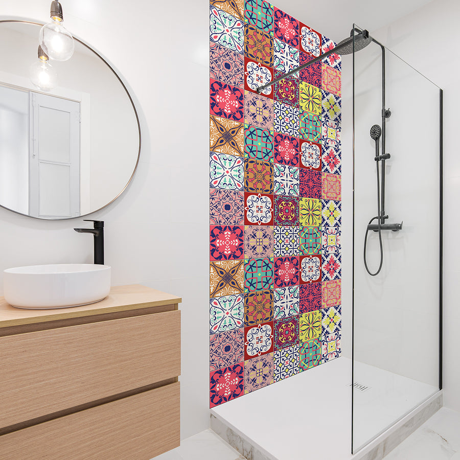 Carreaux adhésifs Vinyl Way : Violette