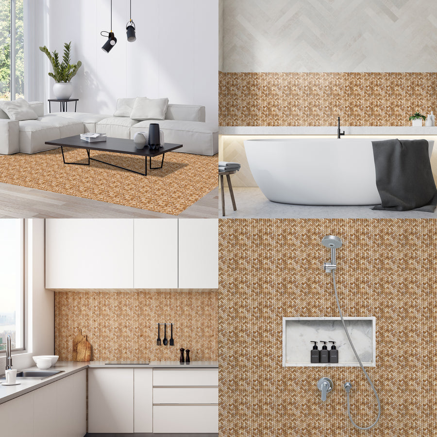 Baldosas adhesivas Vinyl Way : Petra