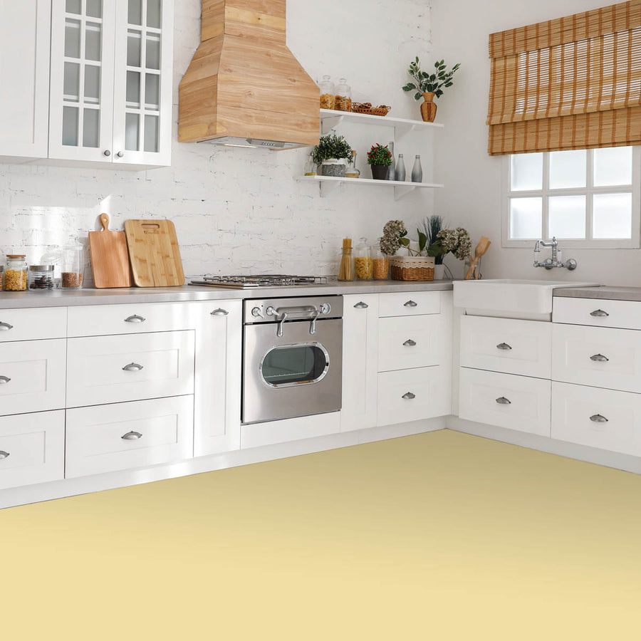 Carreaux adhésifs Vinyl Way : Moutarde