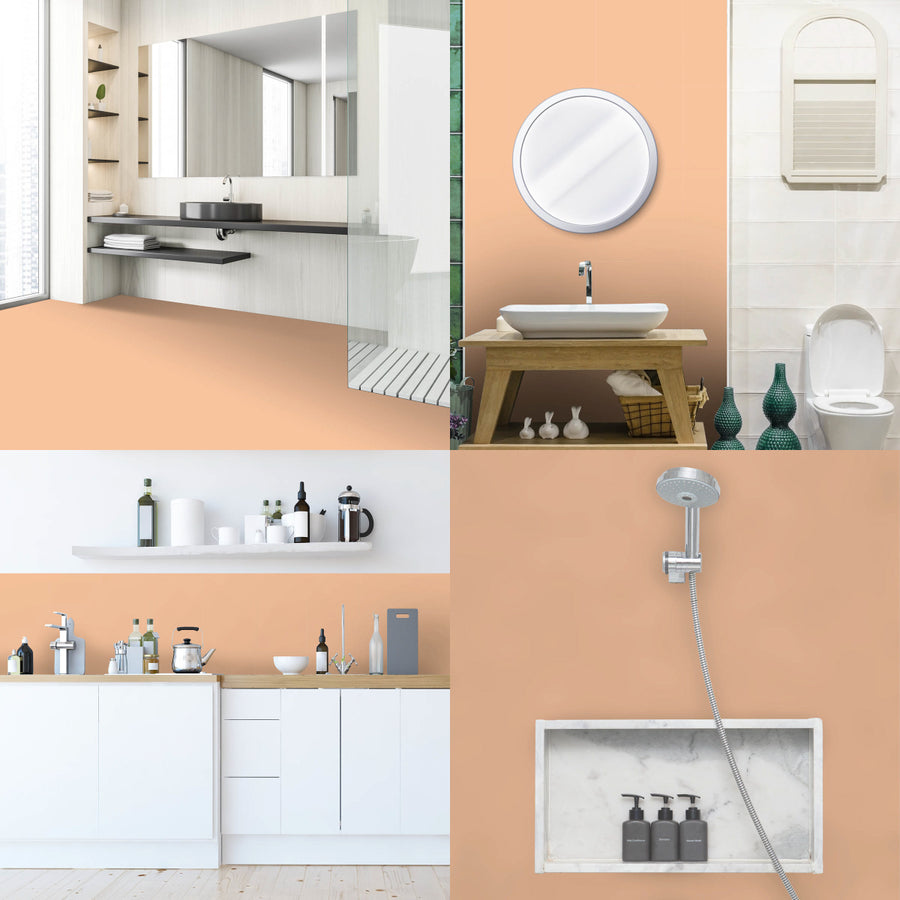 Selbstklebende Fliesen Vinyl Way : Beige