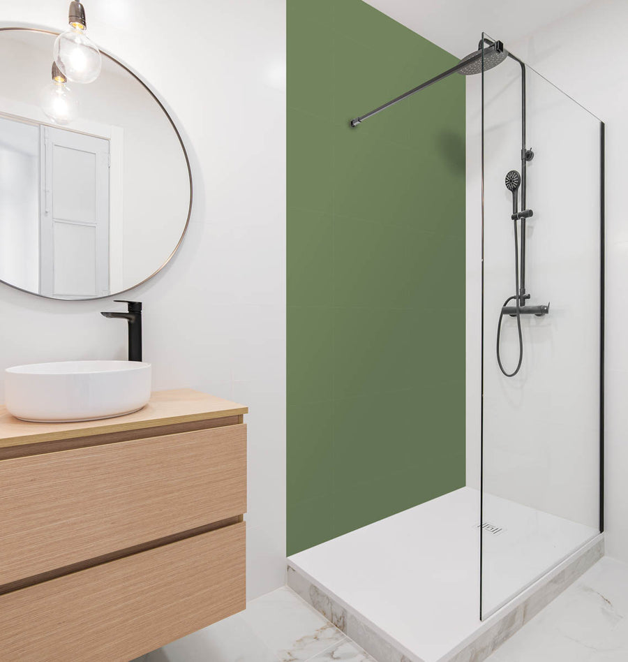 Carreaux adhésifs Vinyl Way : Olive