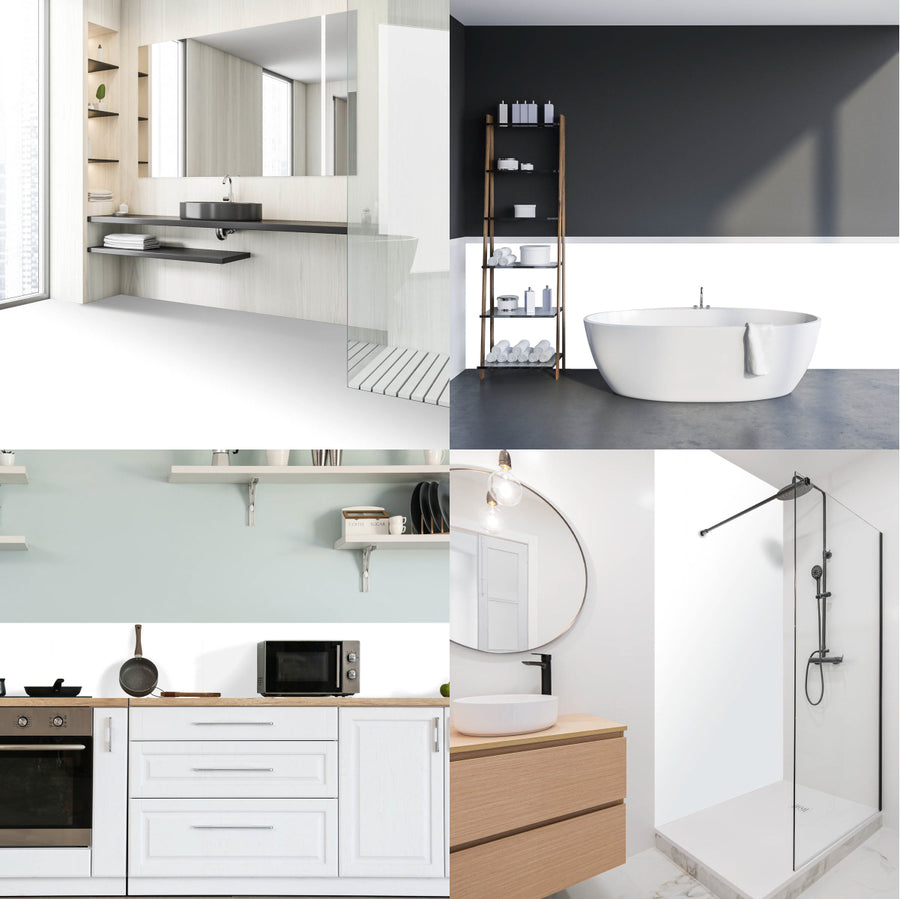 Carreaux adhésifs Vinyl Way : Blanc