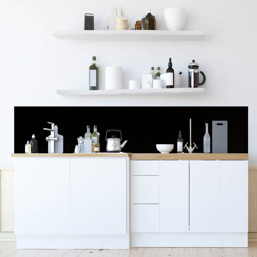 Carreaux adhésifs Vinyl Way : Noir