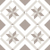 Vinyl Way - Carreau adhésif Valentine - Collection Carreaux de ciment - 10x10