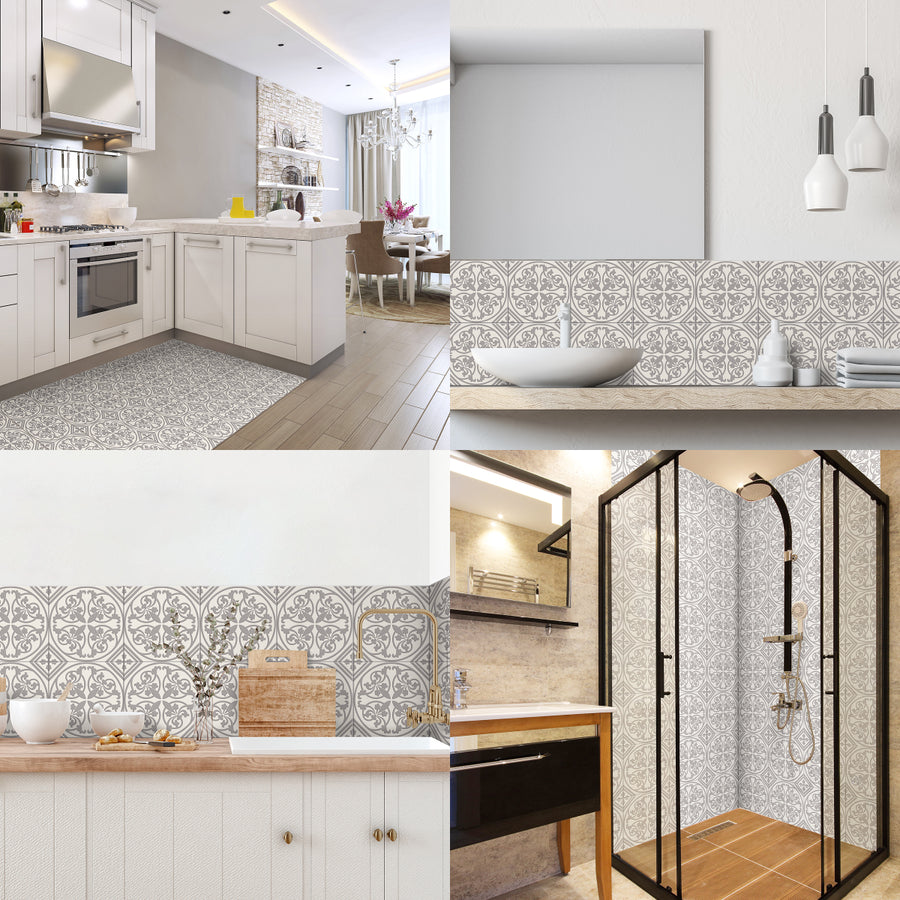 Carreaux adhésifs Vinyl Way : Jade