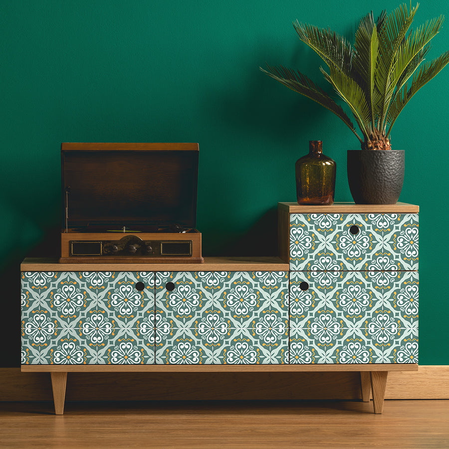 Carreaux adhésifs Vinyl Way : Ambre