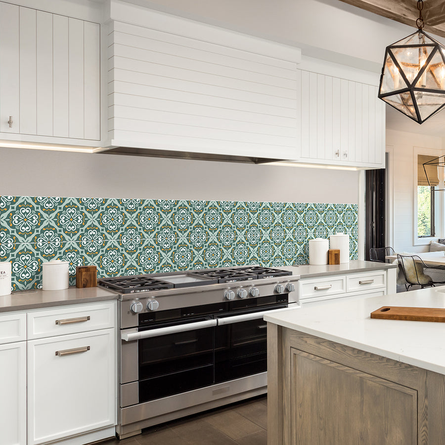 Carreaux adhésifs Vinyl Way : Ambre