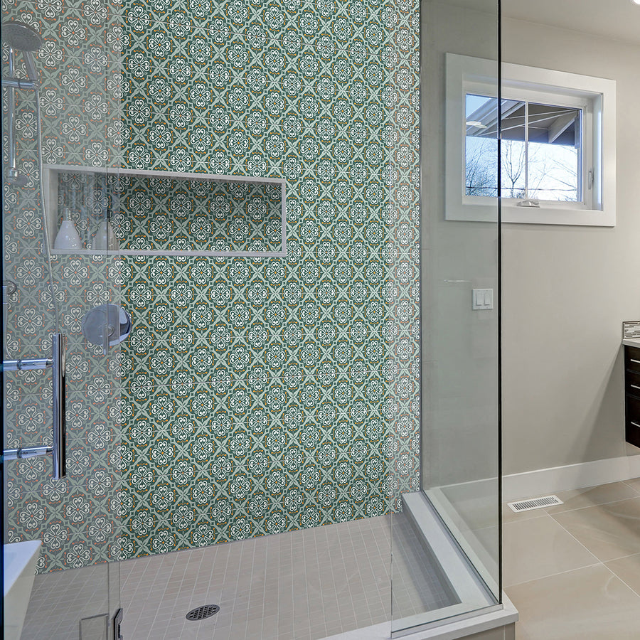 Carreaux adhésifs Vinyl Way : Ambre