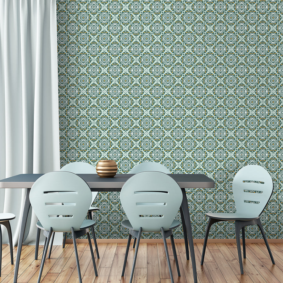 Carreaux adhésifs Vinyl Way : Ambre