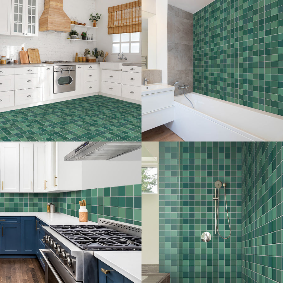 Carreaux adhésifs Vinyl Way : Jasmine