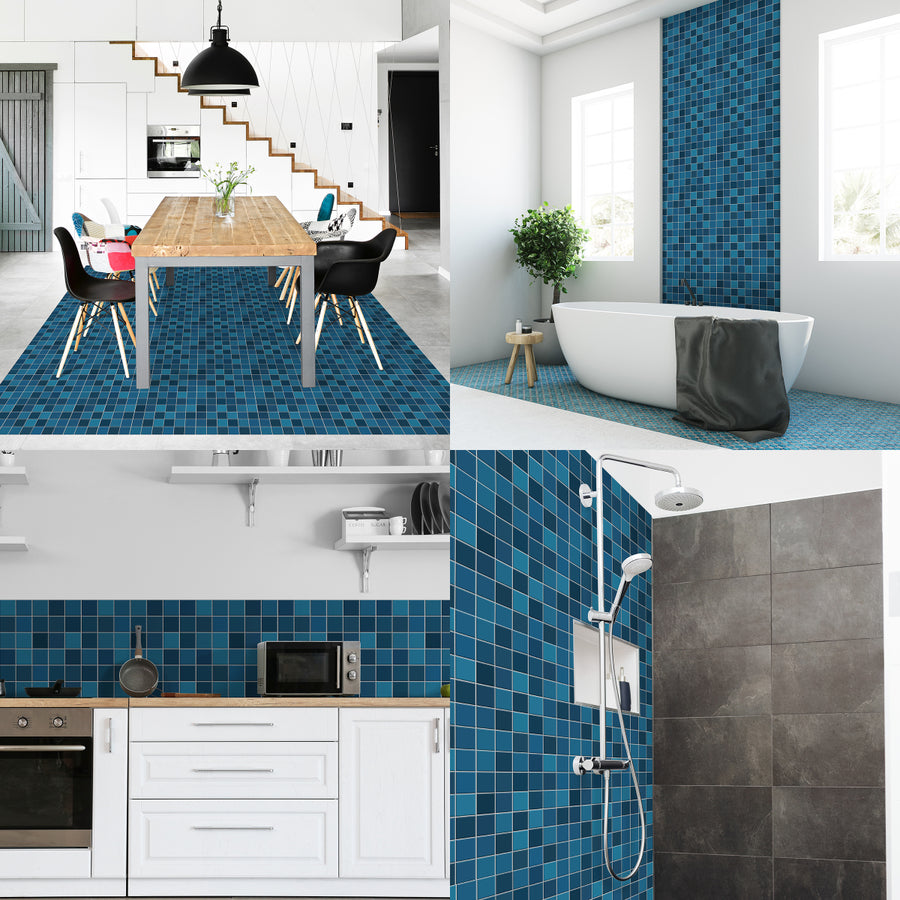 Carreaux adhésifs Vinyl Way : Iris