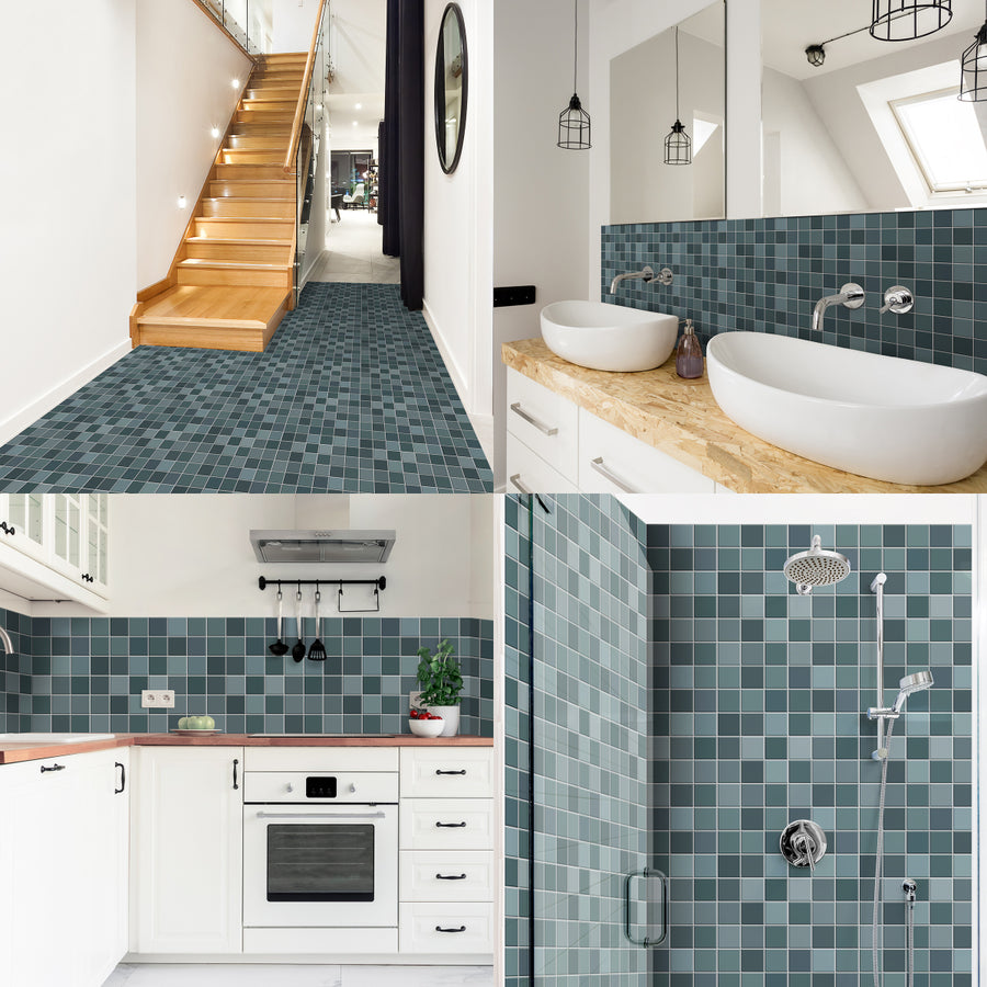 Carreaux adhésifs Vinyl Way : Loïse