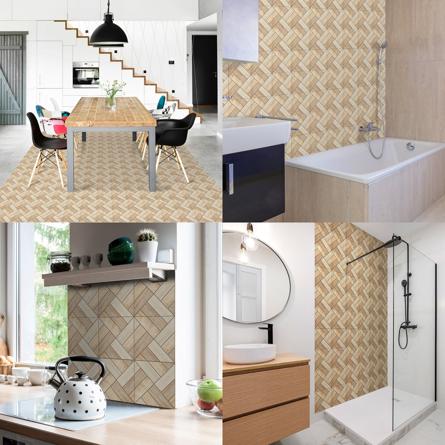 Carreaux adhésifs Vinyl Way : April