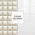Piastrella adesiva Vinyl Way : 8 carreaux adhésifs 20x20cm Palo / Coussin Cuir / blanc / pour douche, murs, sol, cuisine, salle de bain… - n°3