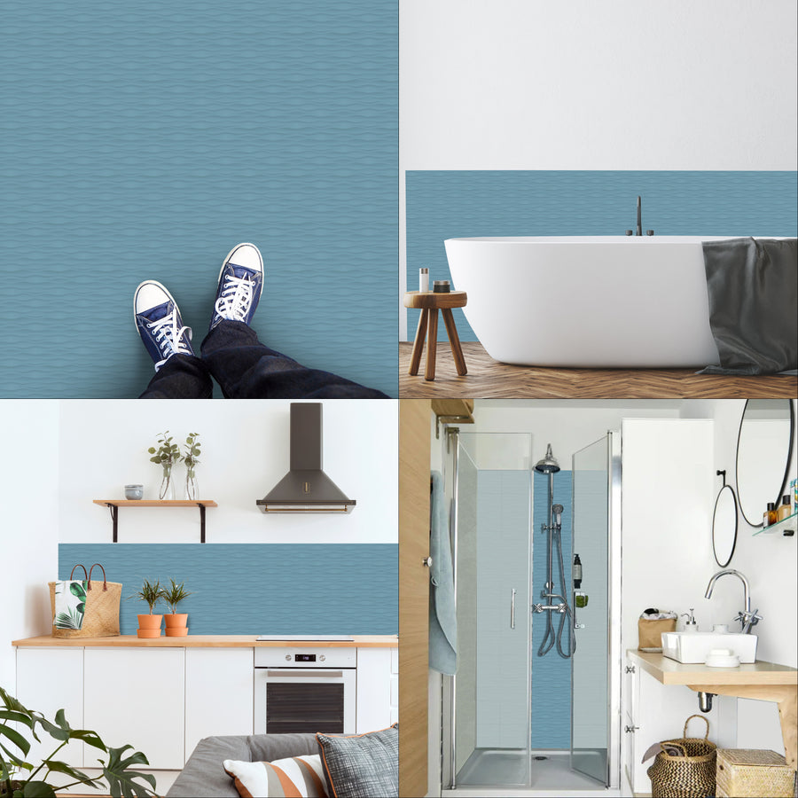 Carreaux adhésifs Vinyl Way : Santa