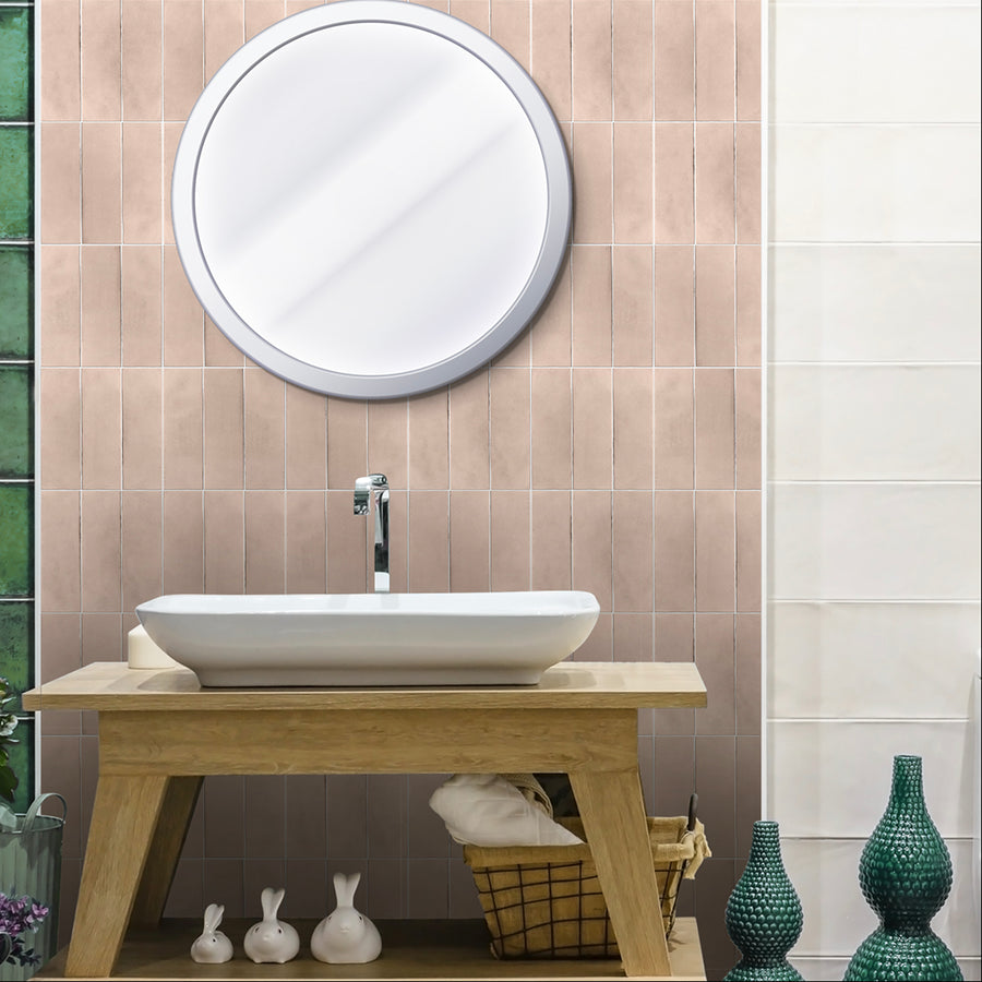 Selbstklebende Fliesen Vinyl Way : Dafni