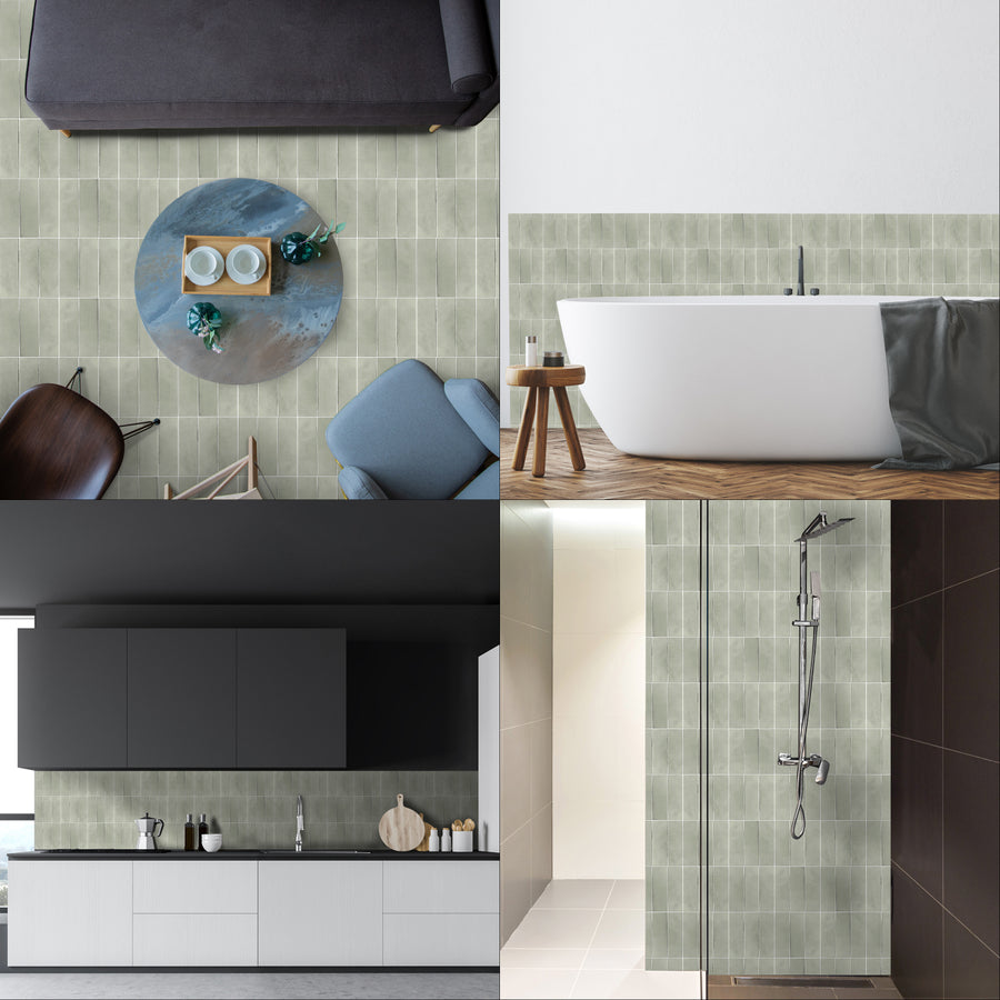 Carreaux adhésifs Vinyl Way : Deroua