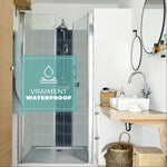 Baldosa adhesiva Vinyl Way : 8 carreaux adhésifs 20x20cm Sautana / Zelliges Rectangles / bleu / pour douche, murs, sol, cuisine, salle de bain… - n°4
