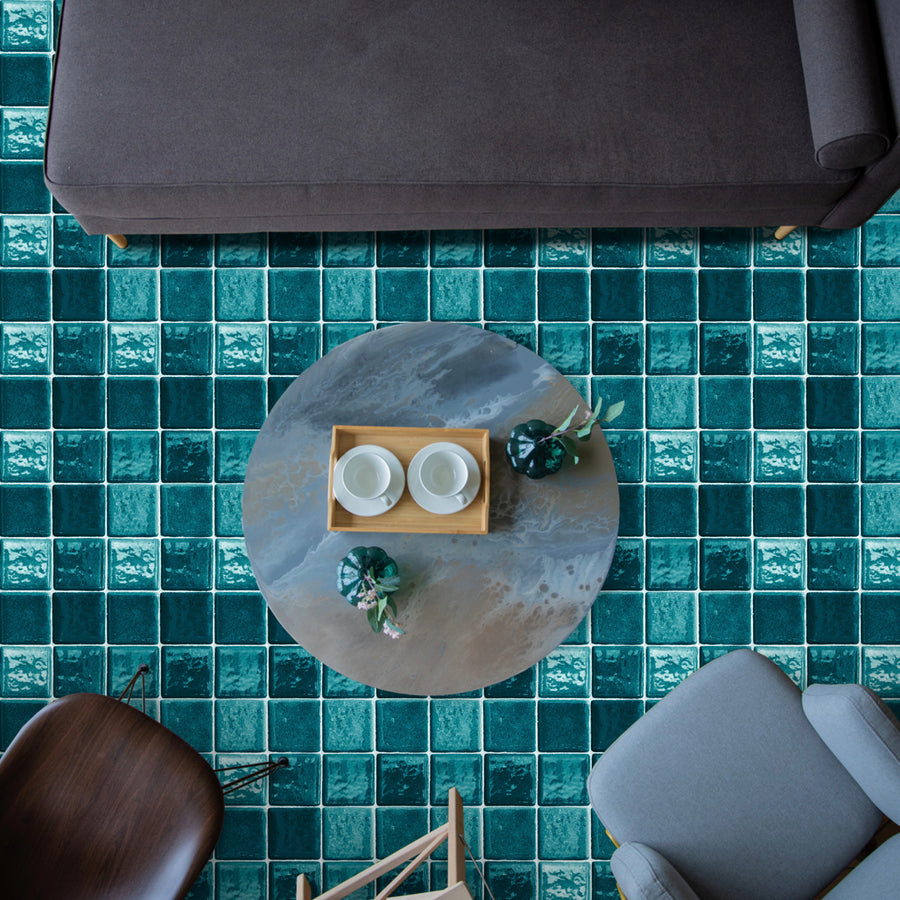 Carreaux adhésifs Vinyl Way : Linden