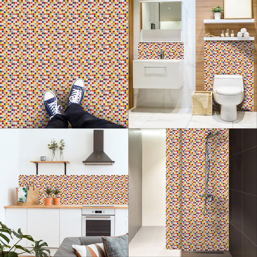 Piastrelle adesive Vinyl Way : Nova