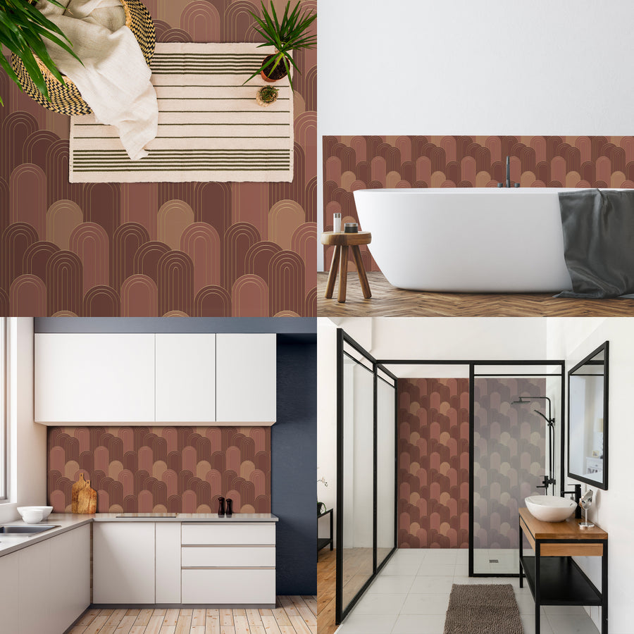Selbstklebende Fliesen Vinyl Way : ALTHEA