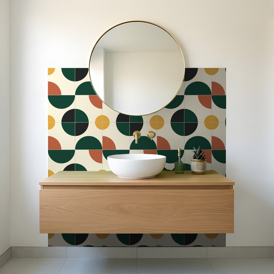 Piastrelle adesive Vinyl Way : Odile