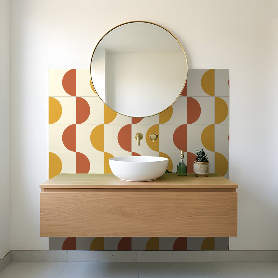 Piastrelle adesive Vinyl Way : Simone