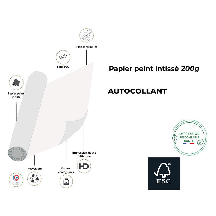 Vinyl Way : Papier peint adhésif pour enfants 