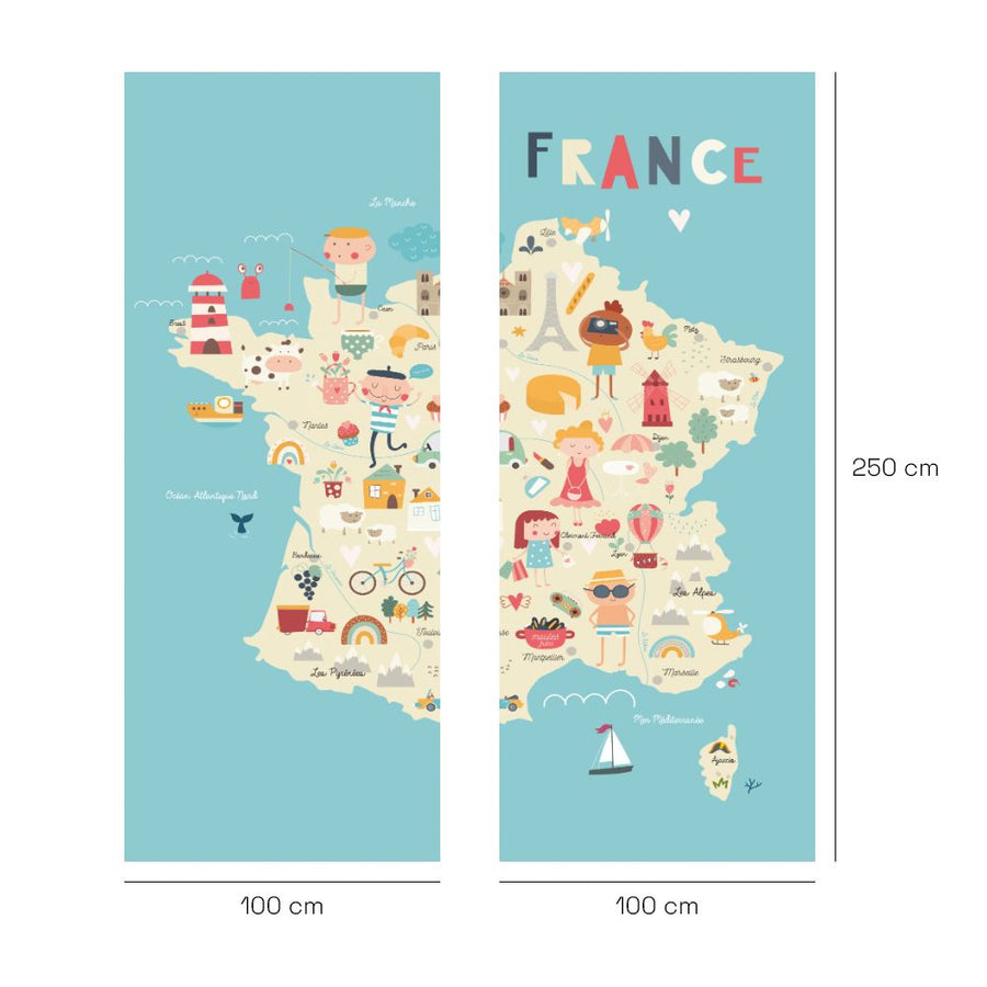 Vinyl Way : Papier peint adhésif pour enfants 