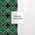 Carreau adhésif Vinyl Way : 8 carreaux adhésifs 20x20cm Inaya / Carreaux marocains  / vert / pour douche, murs, sol, cuisine, salle de bain… - n°3