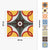 Carreau adhésif Vinyl Way : 8 carreaux adhésifs 20x20cm Lolita / Carreaux de ciment multicolore / marron / pour douche, murs, sol, cuisine, salle de bain… - n°5