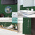 Carreau adhésif Vinyl Way : 8 carreaux adhésifs 20x20cm Aïcha / Carreaux marocains  / vert / pour douche, murs, sol, cuisine, salle de bain… - n°1
