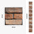 Carreau adhésif Vinyl Way : 8 carreaux adhésifs 20x20cm Greta / Brique / marron / pour douche, murs, sol, cuisine, salle de bain… - n°5