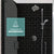 Piastrella adesiva Vinyl Way : 8 carreaux adhésifs 20x20cm Minna / Carreaux de métro / noir / pour douche, murs, sol, cuisine, salle de bain… - n°6
