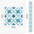 Piastrella adesiva Vinyl Way : 8 carreaux adhésifs 20x20cm Rachele / Carreaux de ciment - 10x10 / bleu / pour douche, murs, sol, cuisine, salle de bain… - n°5